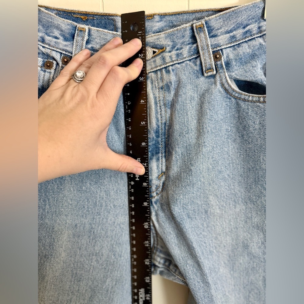 LEVI’S 550 Relaxed Fit Tapered Leg Jeans Women Size 6 Mis M - Picture 8 of 9